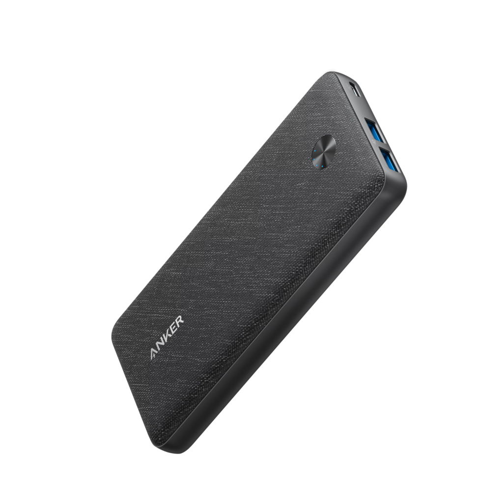 anker1 Anker 545 Nano powerbank 10K z vgrajenim kablom USB-C, črn