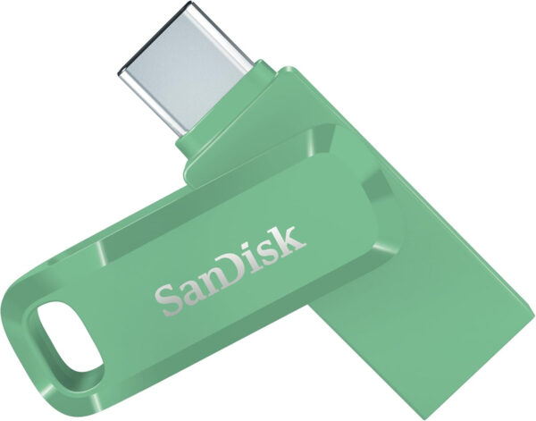 SanDisk Ultra Dual Drive Go USB Type- C, Global, 400MB/s 256GB- zelen