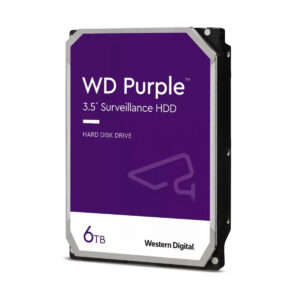 WD 6TB PURPLE 3,5" SATA 6Gb/s 5640rpm 256MB HDD disk