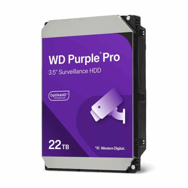 WD 22TB PURPLE Pro 3,5" SATA 6Gb/s 7200rpm 512MB HDD disk