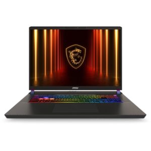Prenosnik MSI Vector 17 HX AI A2XWHG Ultra 9-275HX / 32GB / RTX 5070 Ti / 2TB SSD / 17" QHD+ / Windows 11 Pro / siv