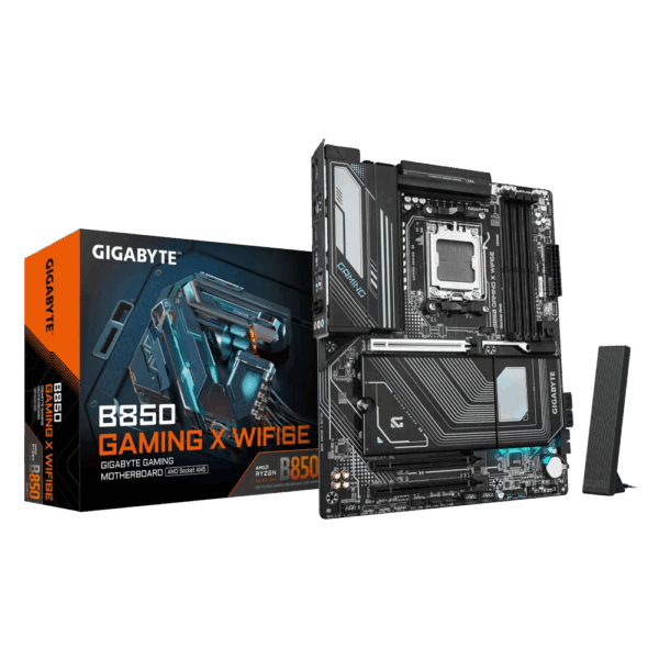 GIGABYTE B850 GAMING X WIFI6E, DDR5, SATA3, USB3.2Gen2, DP, 2.5GbE, WiFi 6E, AM5 ATX