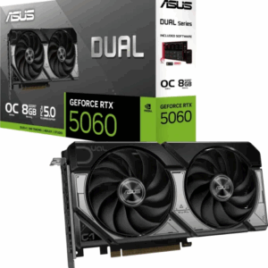 Grafična kartica ASUS Dual GeForce RTX 5060 OC, 8GB GDDR7, PCI-E 5.0