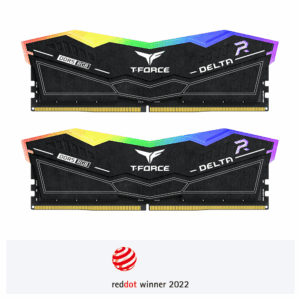 Teamgroup DELTA RGB 32GB Kit (2x16GB) DDR5-6400 DIMM PC5-51200 CL38, 1.35V