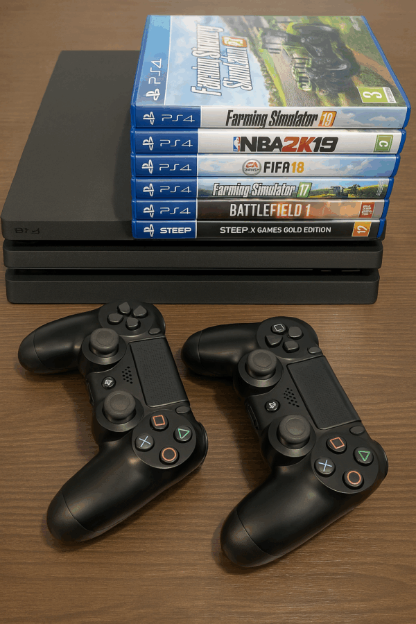Playstation 4 PRO + igre - Rabljeno