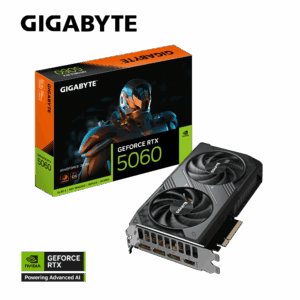 Grafična kartica GIGABYTE GeForce RTX 5060 Windforce OC 8G, 8GB GDDR7, PCI-E 5.0