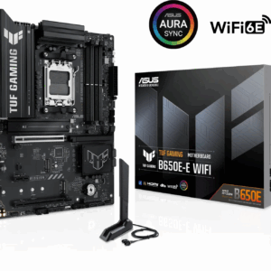ASUS TUF GAMING B650E-E WIFI, DDR5, SATA3, USB3.2Gen2x2, DP, 2.5GbE, AM5 ATX