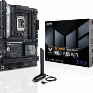 ASUS TUF GAMING B860-PLUS WIFI, DDR5, SATA3, USB4, DP, 2.5GbE, Wi-Fi 7, LGA1851 ATX