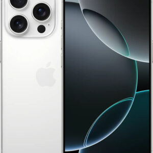 Apple iPhone 16 Pro Dual eSIM 128GB 8GB RAM (White Titanium) White