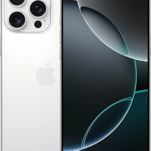 Apple iPhone 16 Pro Max Dual eSIM 512GB 8GB RAM (White Titanium) White