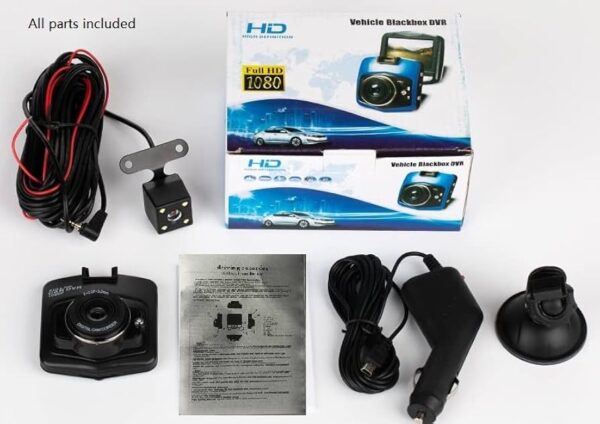 Avto kamera spredaj + zadaj Blackbox DVR