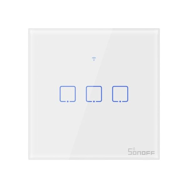 SONOFF pametno stensko stikalo Wi-Fi trojno T0EU3C-TX