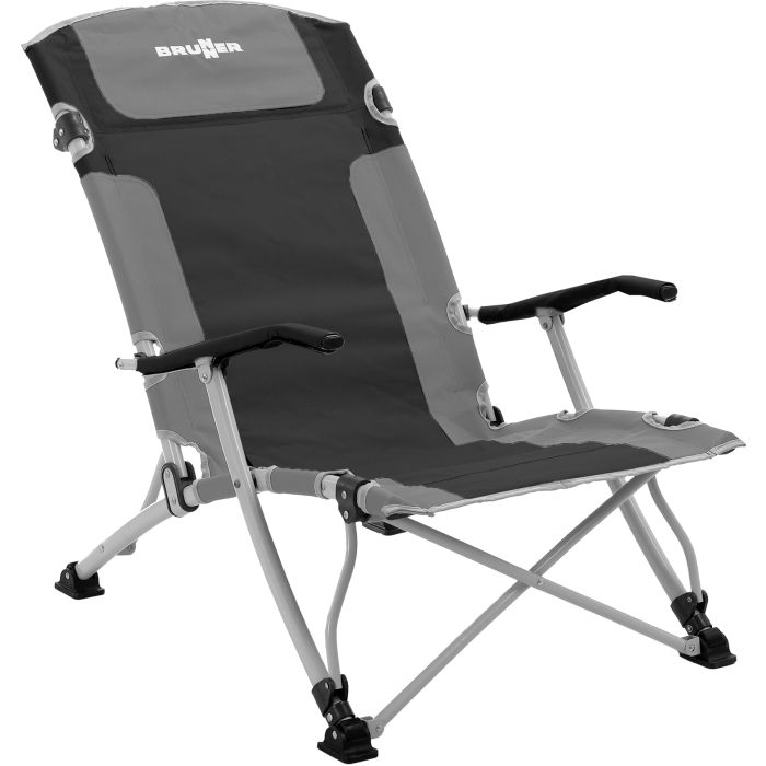 BRUNNER BULA XL stol za kampiranje črn 0404149N.C20