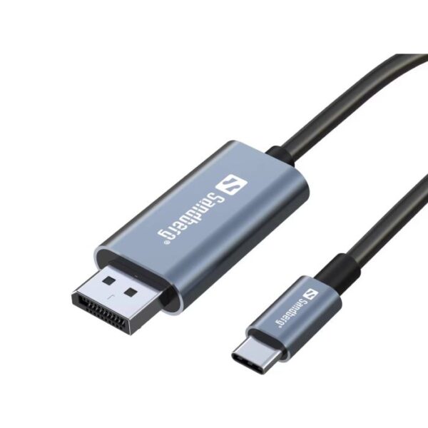 136-51_lg_jpg_webp Sandberg USB-C na DisplayPort Cable 2m video povezovalni kabel