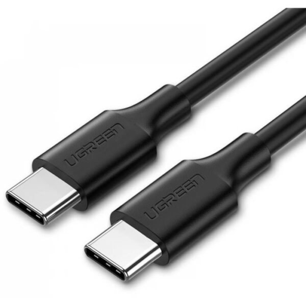 1826169_ugreen-50996 UGREEN USB 2.0 USB-C na USB-C 0,5m (črn) - polybag