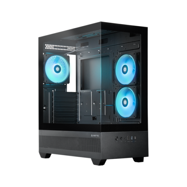 1_1_1 Chieftec GT-01B-OP USB3.2 ATX ohišje, črno