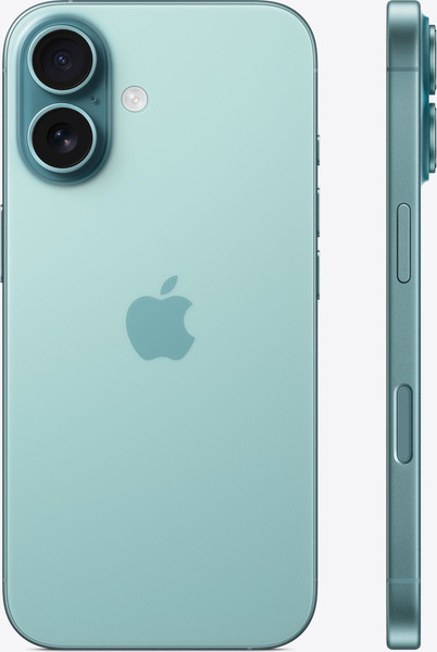 Apple iPhone 16 Dual eSIM 128GB 8GB RAM (Teal) Green
