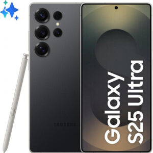 Samsung Galaxy S25 Ultra (S938) Dual 5G 256GB 12GB RAM (Titanium Black) Black