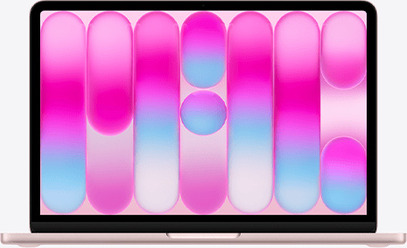 Apple MHFH4 MacBook Neo 6 Core CPU A18 Pro 13 inch 256GB 8GB RAM Blush - Indian Spec Pink