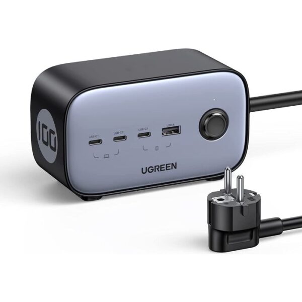 2870872-l0 Ugreen DigiNest Pro 100W USB-C GaN polnilnik