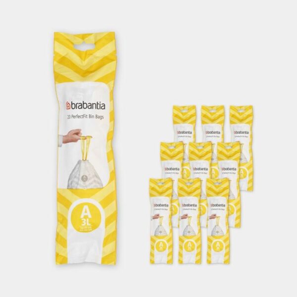 Brabantia vrečke Perfect Fit 3L X 10 x 20 kos