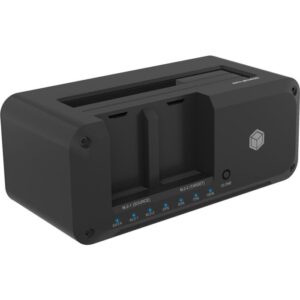 IcyBox IB-2924MSCL-C31 priklopna in klonirna postaja za M.2 NVMe SSD & 2,5/3,5 SATA SSD/HDD