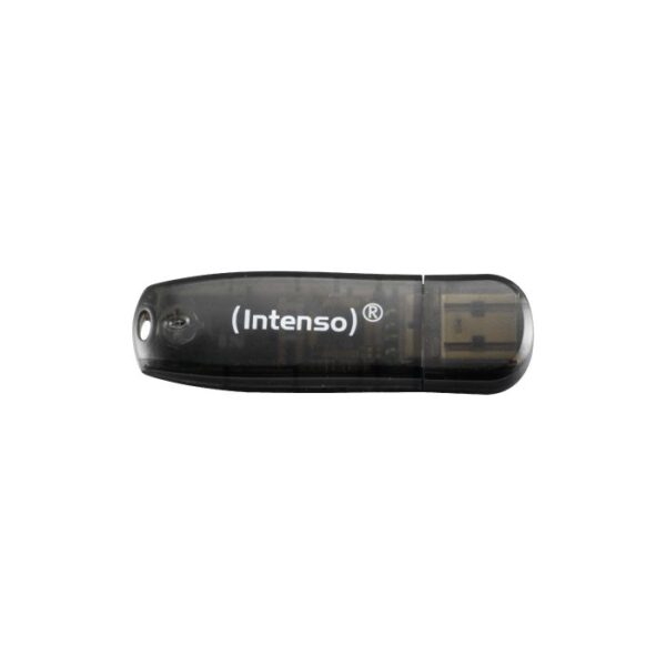 3502470_main Intenso 16GB Rainbow Line USB 2.0 spominski ključek - Črn