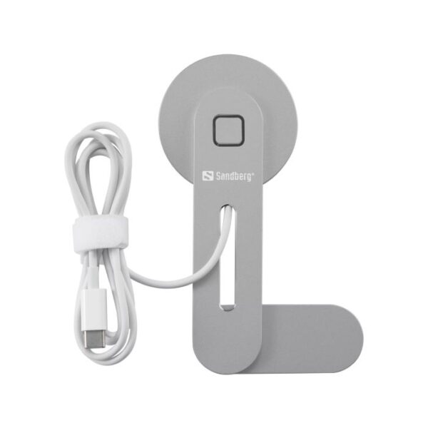 Sandberg ScreenMount Magnet Charger 15W brezžični polnilnik