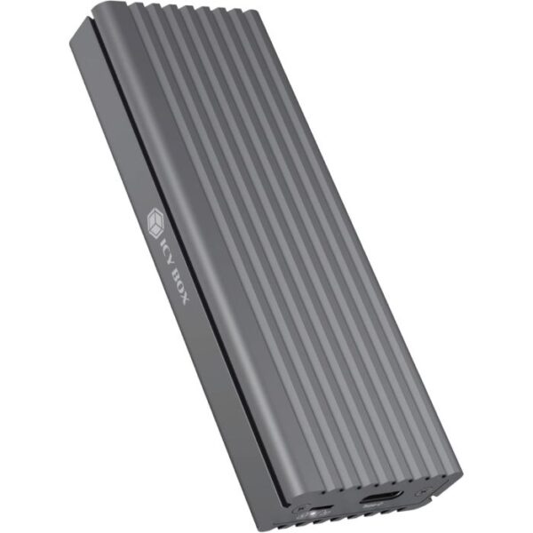 IcyBox IB-1817M-C31 USB-C 3.1 ohišje za M.2 NVMe SSD ter zaščito pred pisanjem