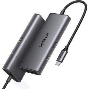 Ugreen 7v1 USB-C Hub (10Gbps USB 3.2, 4K@30Hz HDMI)