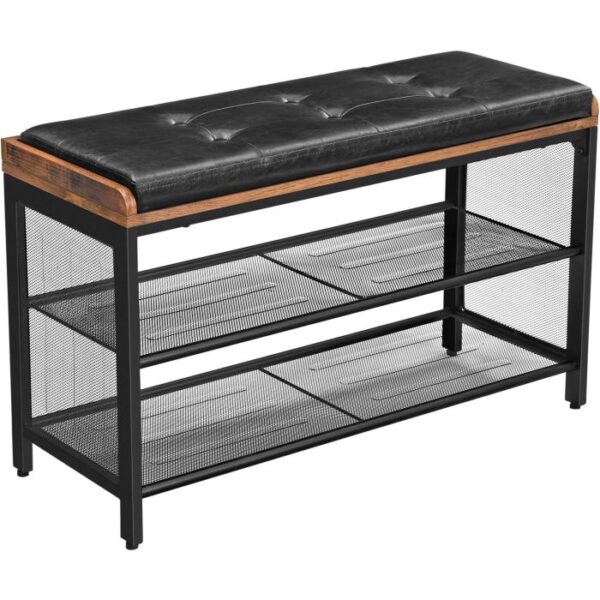 81v3z1ns3al._ac_sl1500__1_ VASAGLE EKHO klop za čevlje, umetno usnje 90 kg nosilnosti 80 x 30 x 48 cm