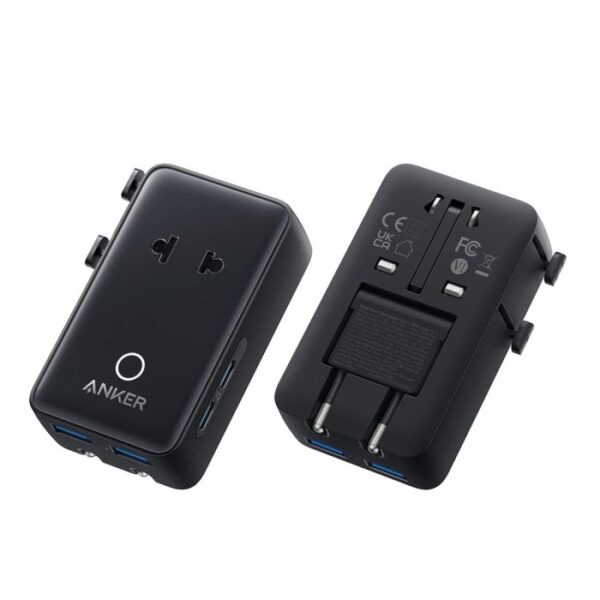 Anker Nano potovalni adapter 5v1, 20W, črn