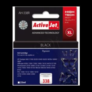 ActiveJet črno črnilo HP C8765EE 338