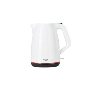 Adler grelnik vode 1,7L 2200W bel plastičen