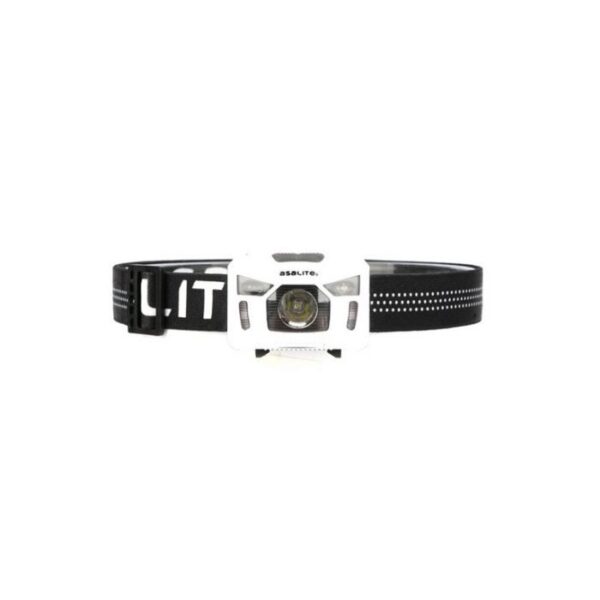 ASALITE naglavna LED svetilka 3W, polnilna, senzor, bela