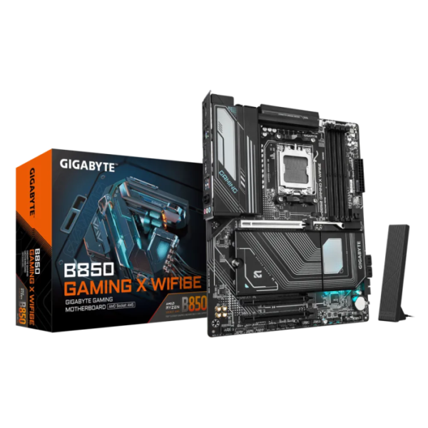 b850_gaming_x_wifi6e-1 GIGABYTE B850 GAMING X WIFI6E, DDR5, SATA3, USB3.2Gen2, DP, 2.5GbE, WiFi 6E, AM5 ATX