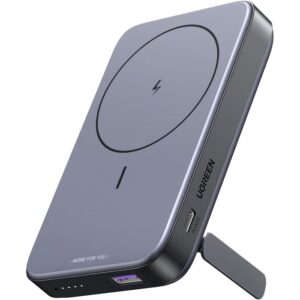 Ugreen magnetna baterija z zložljivim stojalom 10.000mAh PD 20w