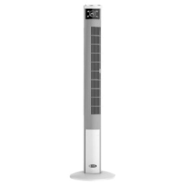 Be Cool Stolpni ventilator 121cm bele barve