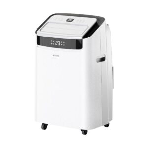 Be Cool Klimatska naprava 14.000 BTU z Wi-Fi in funkcijo ogrevanja bele/črne barve