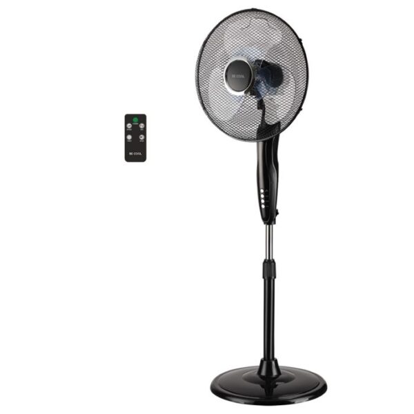 Be Cool Samostoječi ventilator z 40 cm premerom in daljinskim upravljanjem BC16SFRC