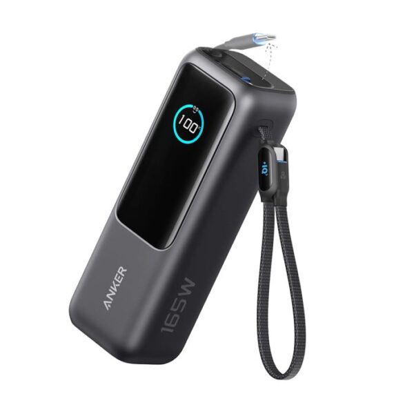 black-01_1_png Anker Powerbank 25000 mAh z vgrajenim kablom USB-C, 165W, črn