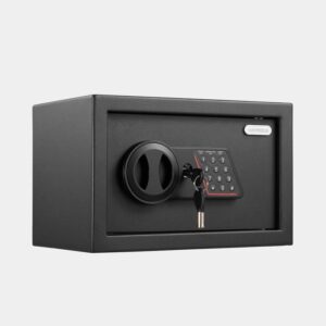 digital-home-safe-with-key_1_ VonHaus Varnostni sef Sef 8,5 L – majhna velikost