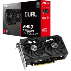 Grafična kartica ASUS Dual Radeon RX 9060 XT OC, 8GB GDDR6, PCI-E 5.0 DUAL-RX9060XT-8G