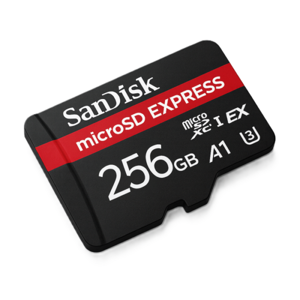 SanDisk 256GB Express NVMe UHS-I microSDXC spominska kartica