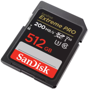 SanDisk 512GB Extreme PRO SDXC UHS-I spominska kartica