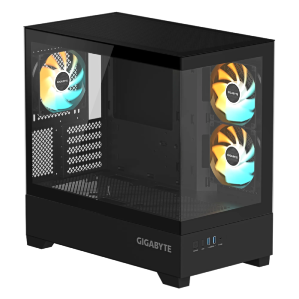 gb-c201p-2 Gigabyte C201 PANORAMIC ATX RGB osvetljeno ohišje, črno