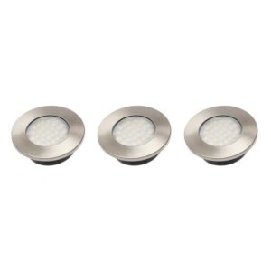 GTV Komplet svetilka Barri PLUS 3x1,5W 6400K