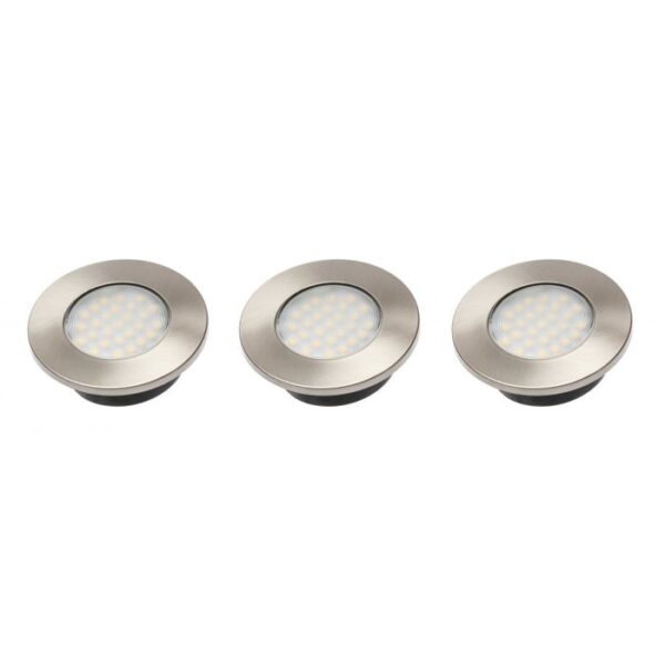 GTV Komplet svetilka Barri PLUS 3x1,5W 6400K