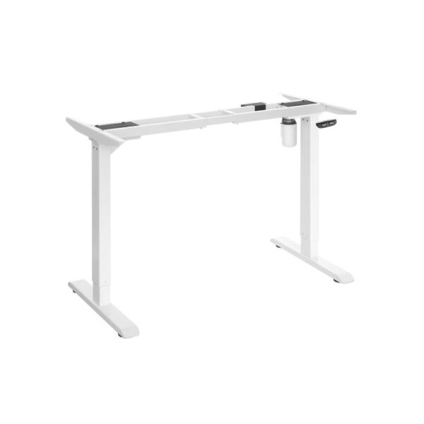 lsd010w01-1 SONGMICS električen Sit/Stand okvir za mizo bel, LSD010W01V1