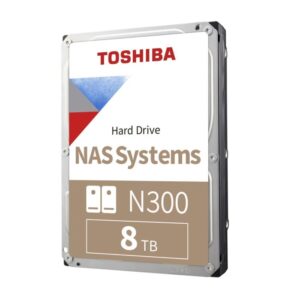 Toshiba 8TB N300 NAS 3,5" SATA 6Gb/s 7200rpm 512MB HDD disk